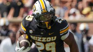 Missouri RB Ahmad Hardy