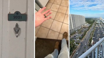 Man Stays At Panama City Beach Resort. Then He Realizes He’s On The 20th Floor—And Sees Something Fishy On His Door
