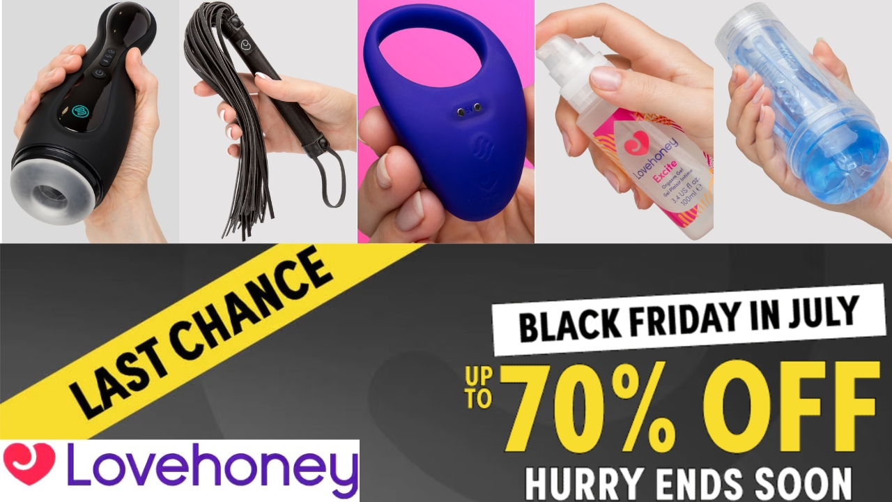 Heat Things Up This Summer With Up To 70% Off Lovehoney Toys During Their ‘Black Friday In July’ Sale