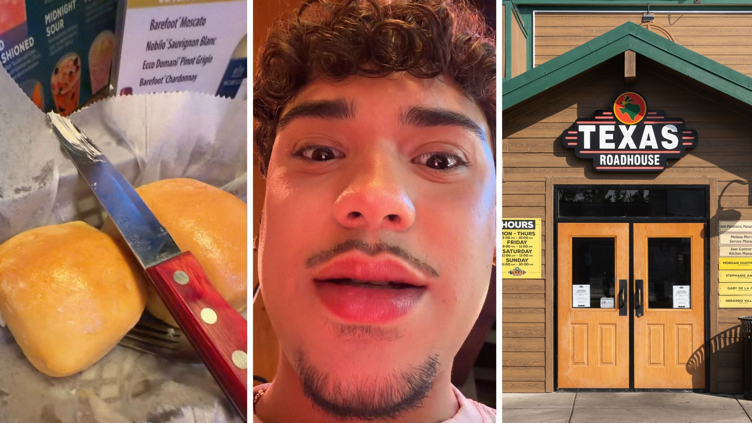 Man Shares Hack for Eating Texas Roadhouse Rolls Man Shares Hack for Eating Texas Roadhouse Rolls