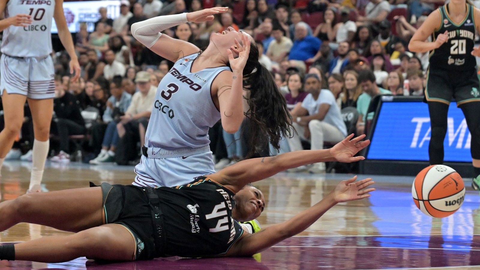 Betnijah Laney-Hamilton Explains Why She Threw A Shoe At Marina Mabrey During WNBA Game