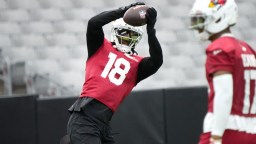 Arizona Cardinals Wide Receiver Marvin Harrison Jr. Appears To Have Completely Forgotten How To Catch A Football
