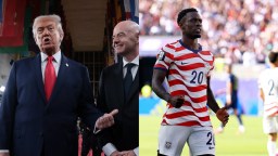 President Trump Reportedly Called FIFA President Gianni Infantino, Hired A Team Of ‘Elite Lawyers’ To Challenge Folarin Balogun’s Red Card Suspension