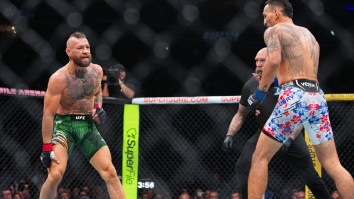 Conor McGregor Loses In The Saddest Way Possible In First Fight After Breaking His Leg Five Years Ago