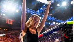 Sophie Cunningham Made UFC Ring Card Girl Debut At UFC 329