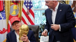 President Trump To Attend World Cup Final, Will Hand Trophy To Winning Team