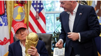 President Trump To Attend World Cup Final, Will Hand Trophy To Winning Team