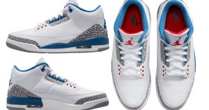Nike Air Jordan 3s in "True Blue"
