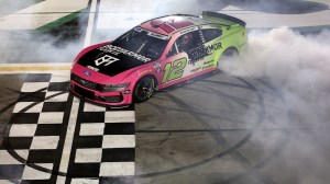 Ryan Blaney burnout after NASCAR Cup Series win at Atlanta