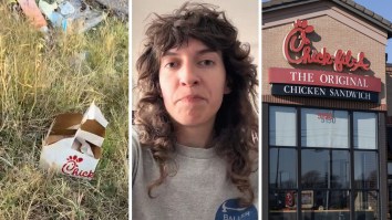 Someone Keeps Littering Chick-Fil-A On Woman’s Street. Now The Neighbors Are On A Mission To Catch Lexi, The Serial Chicken Litterer In The Blue Sedan