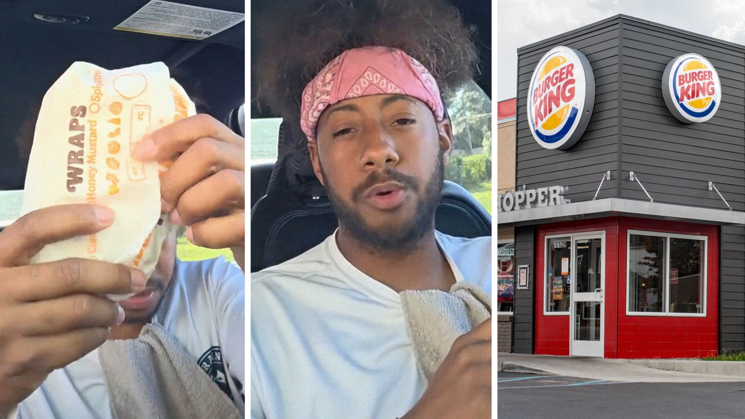 Florida Man Finds Gummy Substance in Burger King Chicken Wrap Florida Man Finds Gummy Substance in Burger King Chicken Wrap