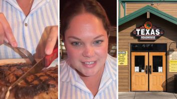 Texas Roadhouse Customer Orders 20-Ounce Ribeye From Display, Asks For It ‘Blue Rare.’ Then She Cuts Into It: ‘You’re At Risk’