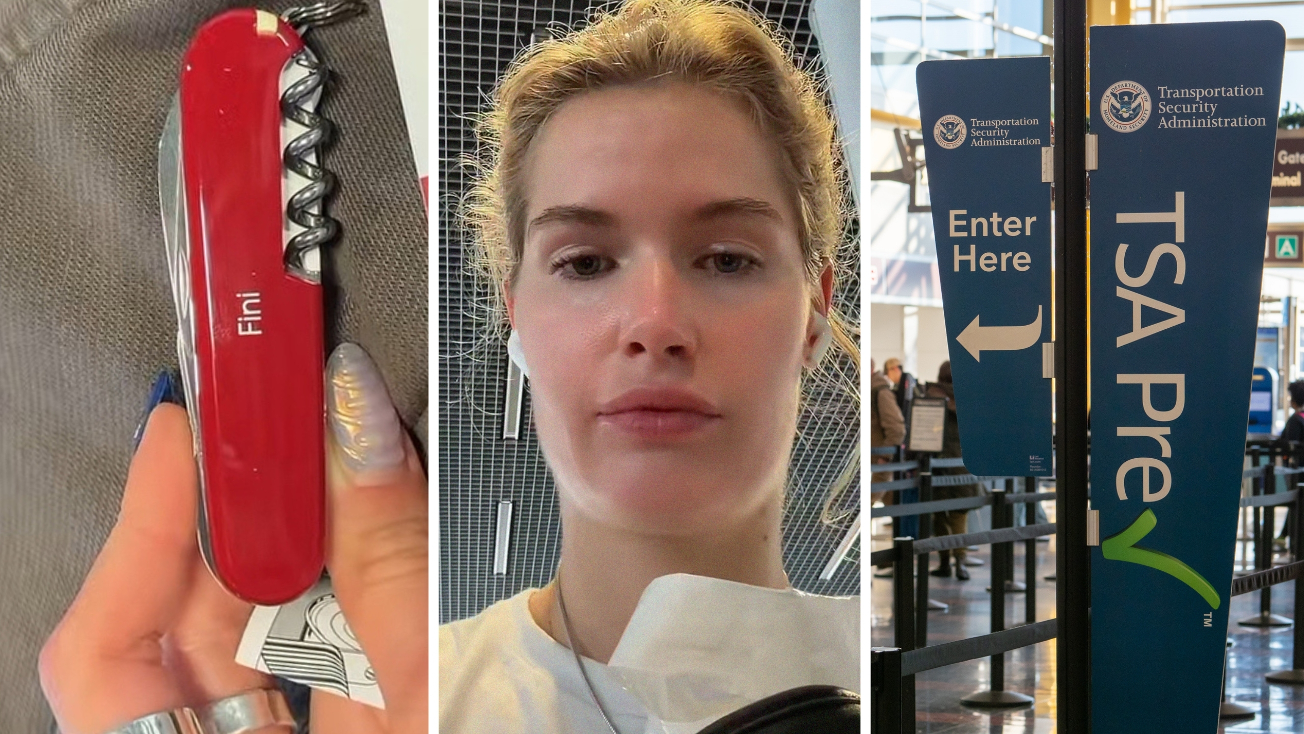 Woman Gets Swiss Army Knife Confiscated At TSA. Then She Walks To An Airport Store Before Boarding: ‘Doesn’t Make Much Sense’ Woman Gets Swiss Army Knife Confiscated At TSA. Then She Walks To An Airport Store Before Boarding: ‘Doesn’t Make Much Sense’
