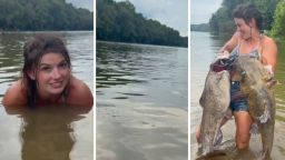 Woman Goes Noodling For Catfish. She Catches 2—Without Even Having To Go Underwater: ‘When The Zombie Apocalypse Hits, I’m On Her Team’