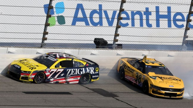 NASCAR drivers Zane Smith and Carson Hocevar crash at Chicagoland Speedway