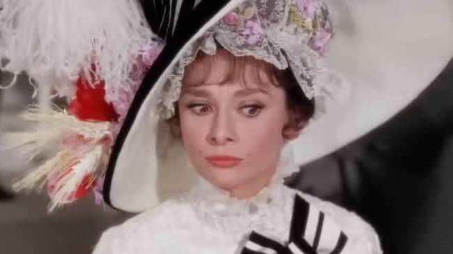 Aubrey Hepburn in My Fair Lady