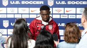 folarin balogun press conference