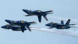 Blue Angels Flyover Sparks Investigation After Sending Chairs And Umbrellas Flying On Florida Beach (Video)