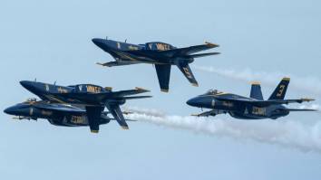 Blue Angels Flyover Sparks Investigation After Sending Chairs And Umbrellas Flying On Florida Beach (Video)