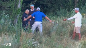 Bryson DeChambeau Rules controversy the open championship improve lie two-stroke penalty