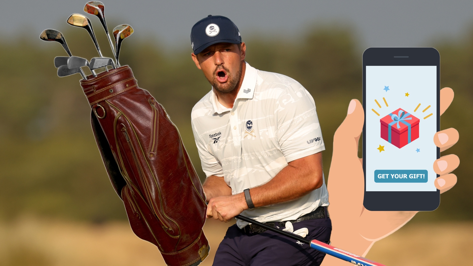 Golfer Bryson DeChambeau Breaks Contest Rules to Give Young Fan Golf Clubs Golfer Bryson DeChambeau Breaks Contest Rules to Give Young Fan Golf Clubs