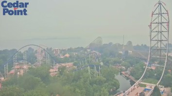 Six Flags Subjects Cedar Point Employees To Dangerous Smoke As Canada Wildfires Create Apocalyptic Scene In Ohio