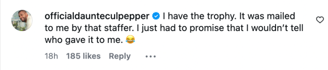 Daunte Culpepper reveals Civil Conflict trophy location
