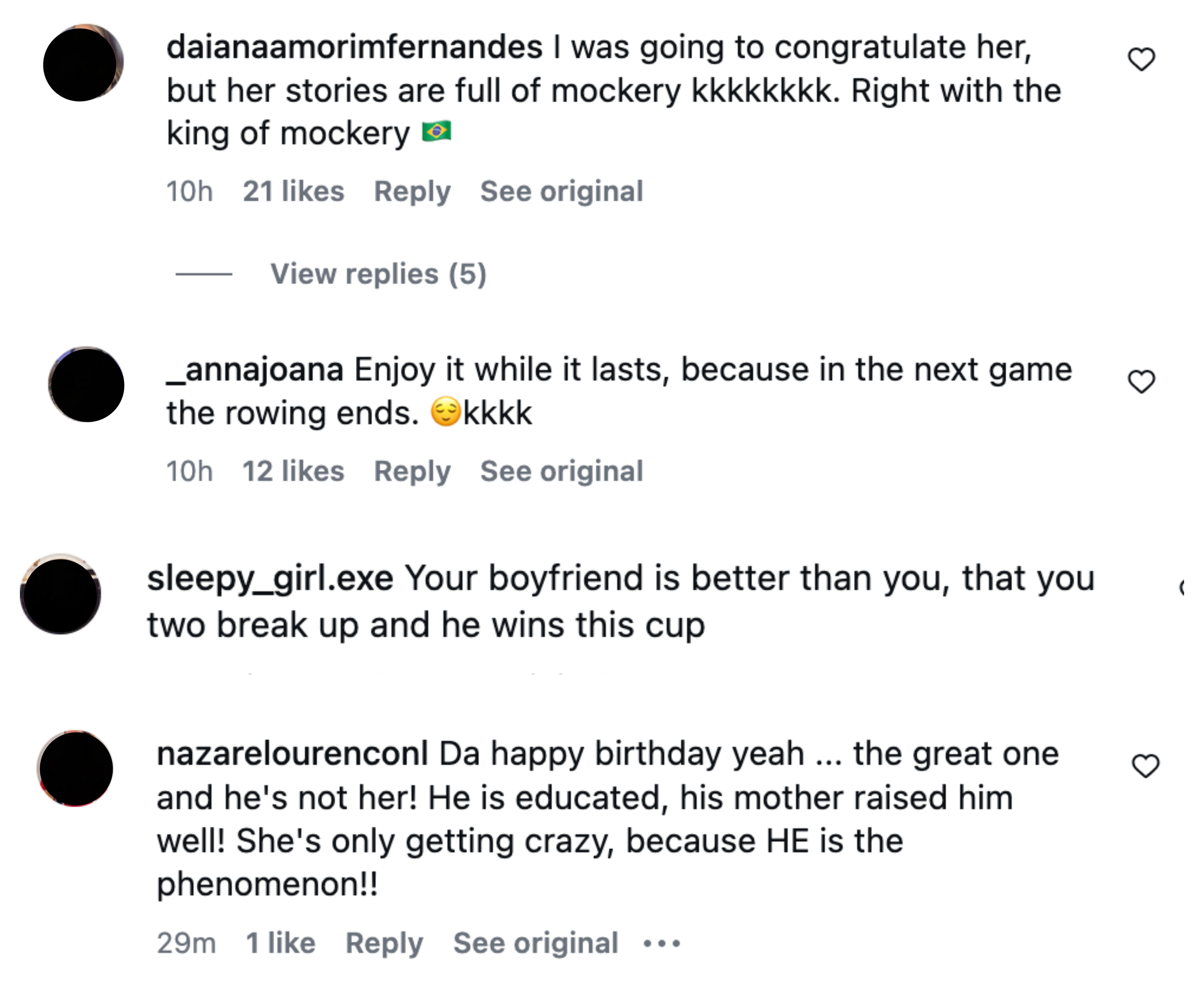 Brazilian fans go after Erling Haaland's girlfriend in comments
