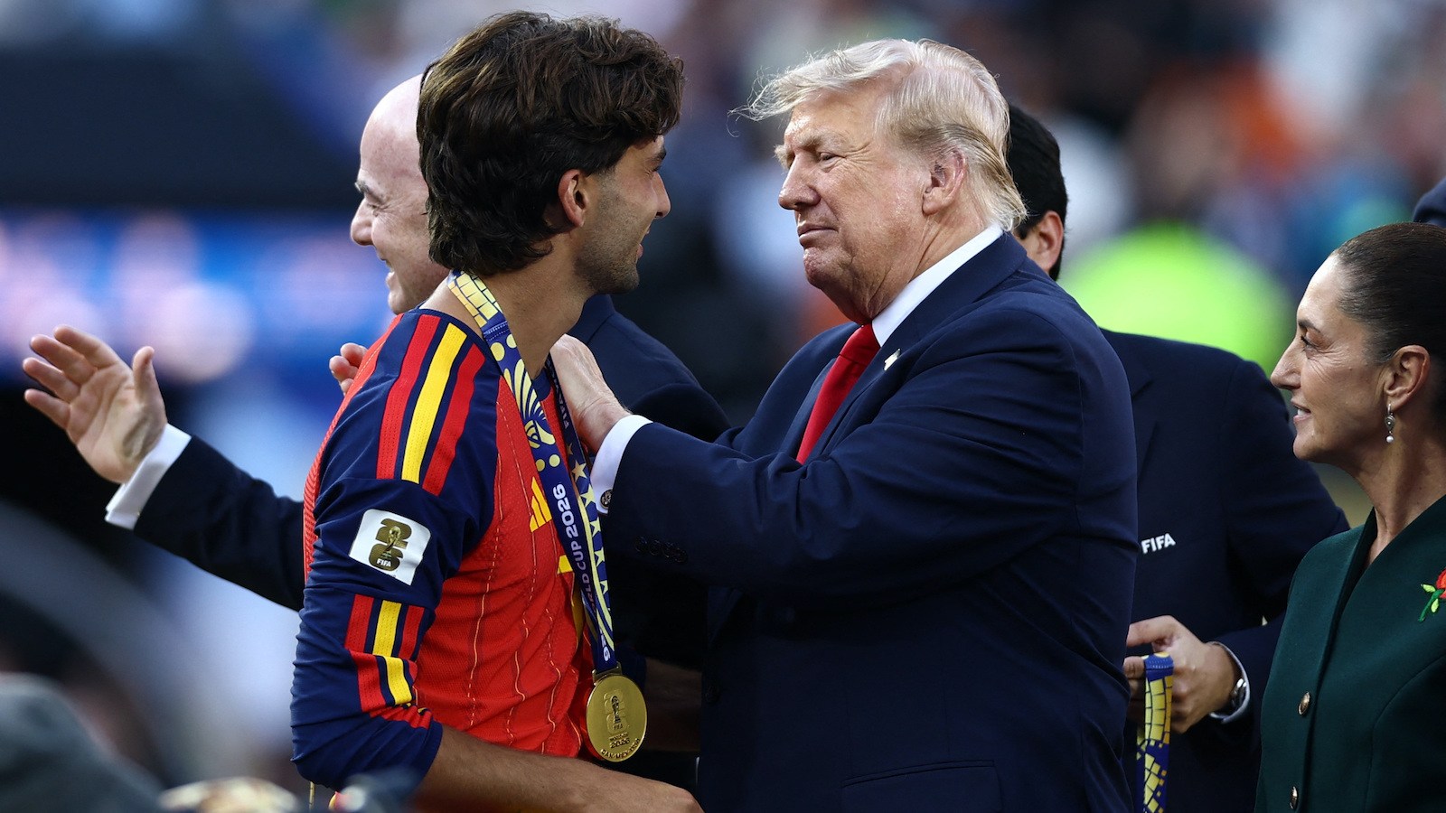 Did Ferran Torres Wear A Make Spain Great Again During Parade did-ferran-torres-wear-a-make-spain-great-again-during-parade