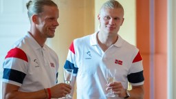 Noway May Not Have Won The World Cup But Erling Haaland Still Went Home With A Trophy – A Taxidermy Racoon Holding A Bottle Of Whiskey