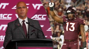 James Franklin Virginia Tech Coach Crazy Player Reaction Kemari Copeland