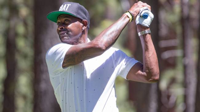 Jerry Rice golfing