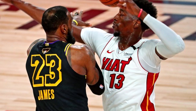 LeBron James bald spot