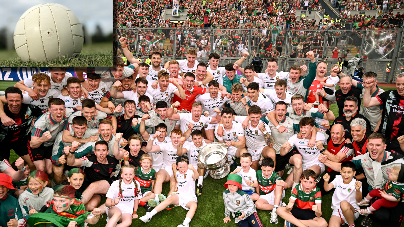 County Mayo wins Gaelic Football Championship and breaks 75 year curse