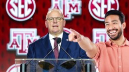 Mike Elko Validated Texas Trash Talk By Dunking On His Own School For Motivation