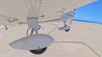 California Pilot Pulls Off Emergency Landing On Huntington Beach After Engine Gives Out (Video)