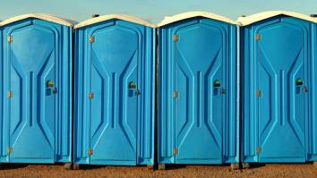 Kansas City Man Spent Eight Hours Stuck In Porta-Potty He Fell Into After Dropping His Mountain Dew