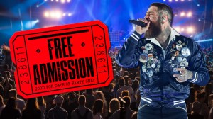 Post Malone Ticket Sales Free Giveaway Papering Empty Seats Crowd Concert