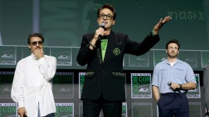robert downey jr comic con