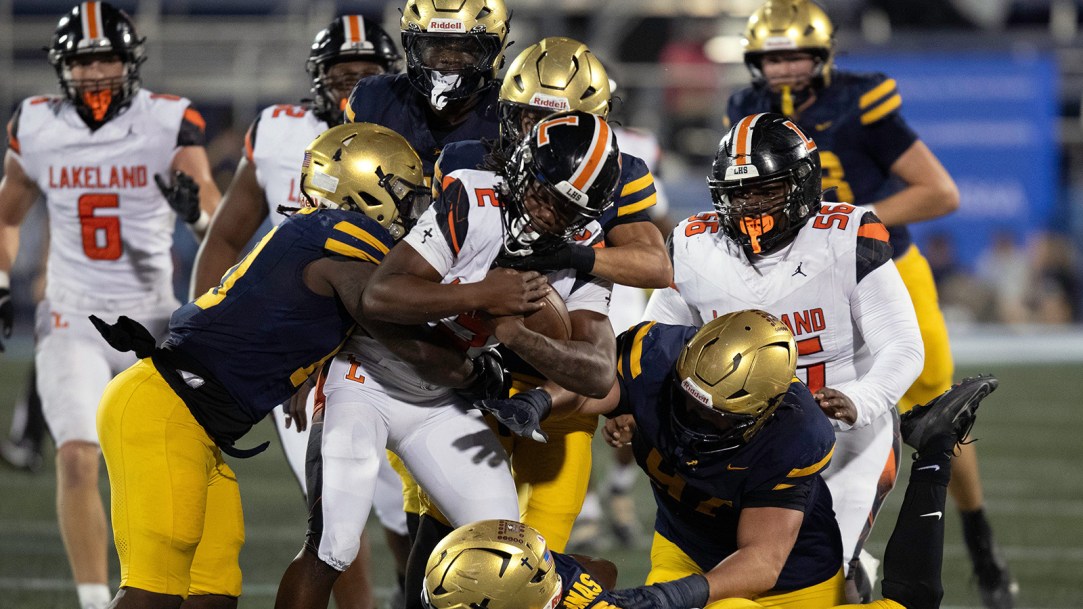 St. Thomas Aquinas High school football summer workout