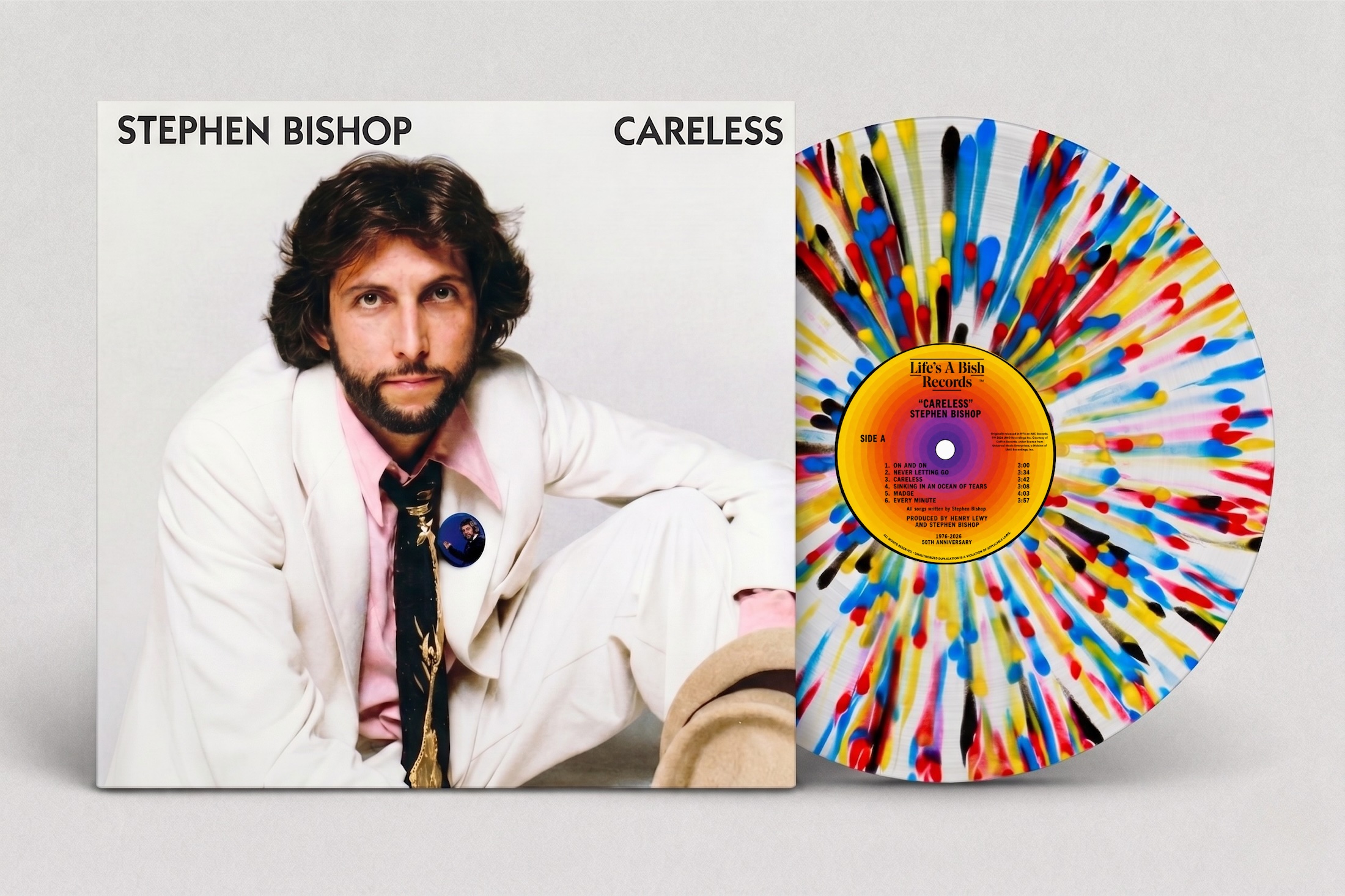 Stephen Bishop Careless 50th Anniversary Edition 2026