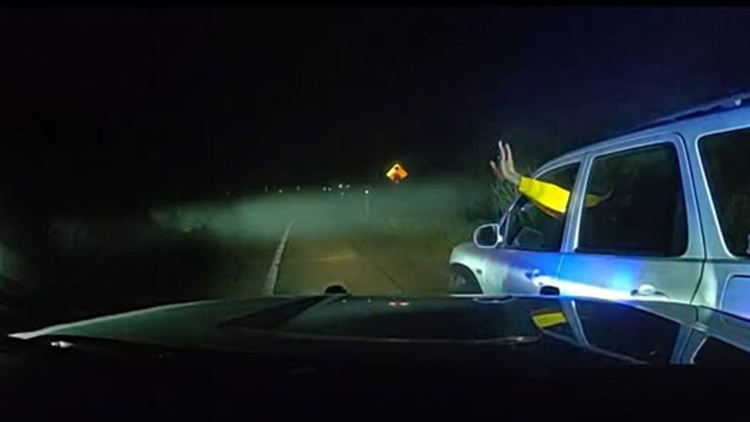 suspect livestreaming police chase