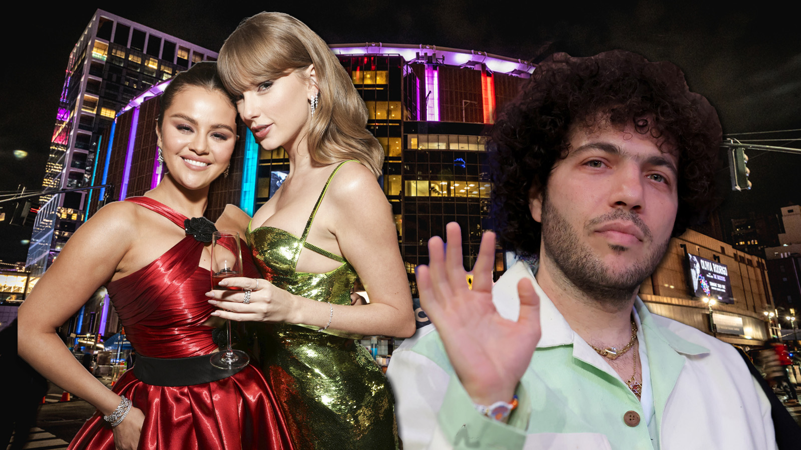 Benny Blanco Absent from Taylor Swift's Rehearsal Dinner Benny Blanco Absent from Taylor Swift's Rehearsal Dinner