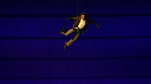 tom cruise olympics stunt