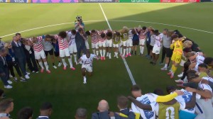 United States Soccer Team pray prayer god faith world cup
