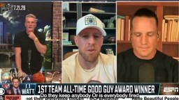 JJ Watt Seemingly Made Pat McAfee Uncomfortable With ‘Jokes’ About His Massive ESPN Contract Costing Other People Their Jobs