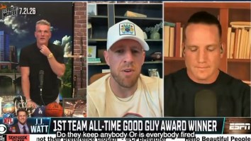JJ Watt Seemingly Made Pat McAfee Uncomfortable With ‘Jokes’ About His Massive ESPN Contract Costing Other People Their Jobs
