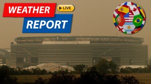 World Cup Final Smoke Air Quality New Jersey Wildfire Forecast MetLife Stadium