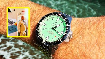 Why I Bought a Pistachio Zodiac Super Seawolf Watch That Glows In The Dark For My Wedding