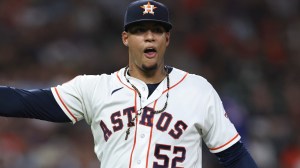 Astros pitcher Bryan Abreu